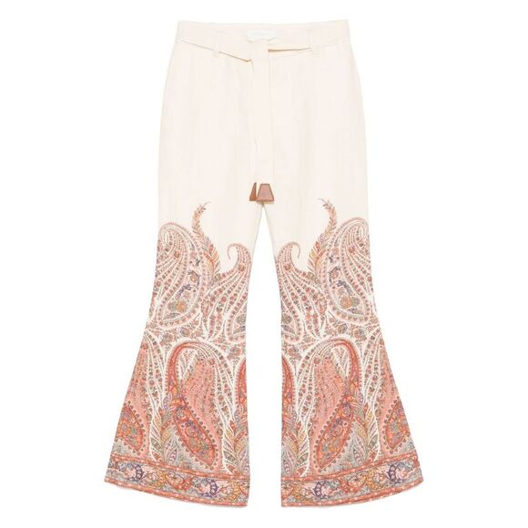 Zimmermann Women Rhiannon Flared Pants - Picture 1 of 2